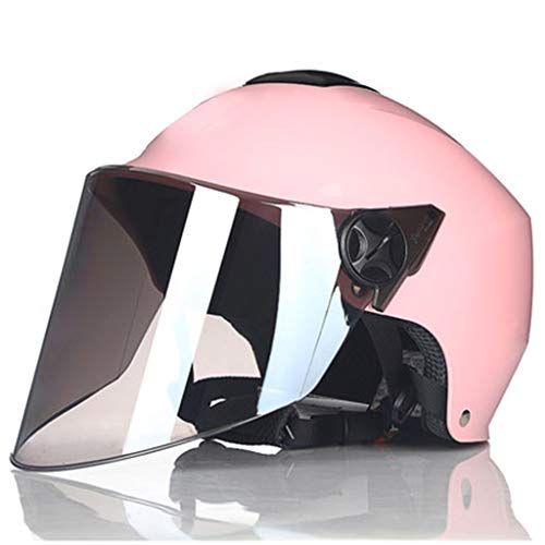 Demi-casque anti-choc et coupe-vent en ABS pour résoudre la transpiration en randonnée moto