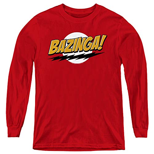 Big Bang Theory Bazinga Youth Long Sleeve T Shirt