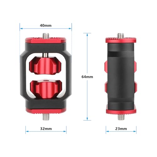 Image of CAMVATE M6 Rosette Mount Extension Spacer(Dual M6 Male Screw)-3680