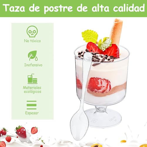 La mejor comparación de Copas de plastico para comprar hoy. 30 copas de plastico marca Hisemy (3)
