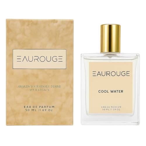 Image of Davidd off Cool Water Perfume for Men, 50ml l Long-Lasting Eau De Parfum having Fresh & Oceanic Vibes with Marine, Musk, Amber, and Patchouli Notes|LuxuryMen EDP Perfume