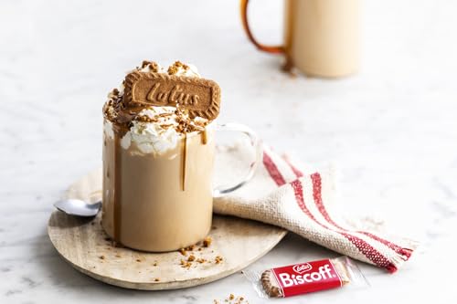 Image of Lotus Biscoff Cookies - Caramelized Biscuit Cookies - 150 Cookies Individually Wrapped - Vegan, 0.2 Ounce (Pack of 150)