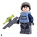 LEGO Jurassic World Female ACU Minifigure in armor