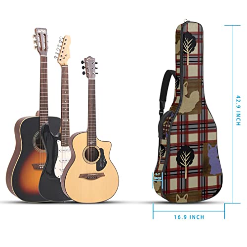 Housse de transport étanche pour guitare avec bandoulière réglable Motif léopard, Multicolore 10., 42.9×16.9×4.7 in… - Les Beatles, Paul McCartney, John Lennon, RIngo Starr, George Harrison Housse de transport étanche pour guitare avec bandoulière réglable Motif léopard, Multicolore 10., 42.9x16.9x4.7 in… – Image 6