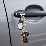 2 Stück Langohr-Hundeautoanhänger, Acrylanhänger, Süße Hundeanhänger, Dackel-Schlüsselanhänger, Geschenkanhänger