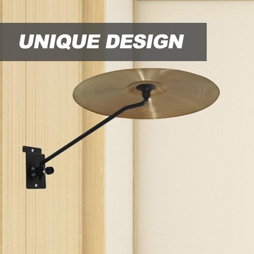 Soporte de Pared para Platillos de Batería de Hierro Negro miniatura 5