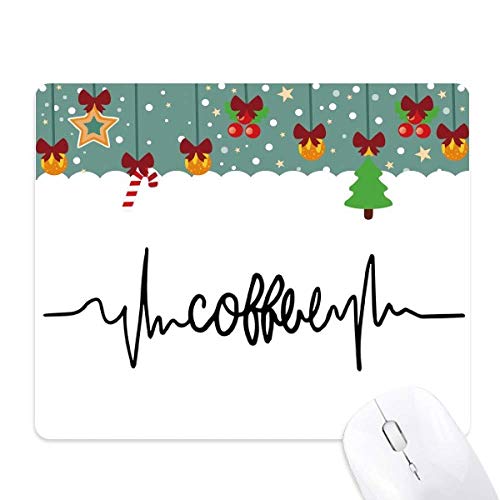 Tapis de souris café en caoutchouc pour le bureau