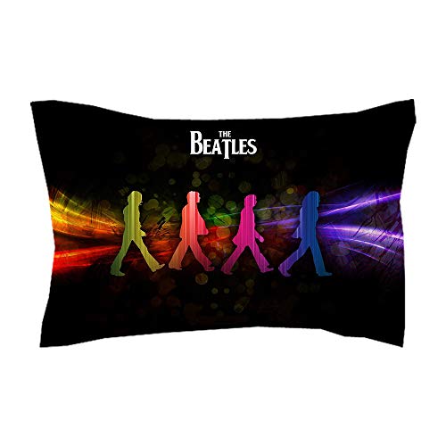 NICHIYOUBI The Beatles Parure de lit 3 pièces avec 3D Housse de Couette – Ensemble de 3 pièces literie(Housse de Couette… - Les Beatles, Paul McCartney, John Lennon, RIngo Starr, George Harrison NICHIYOUBI The Beatles Parure de lit 3 pièces avec 3D Housse de Couette - Ensemble de 3 pièces literie(Housse de Couette… – Image 4