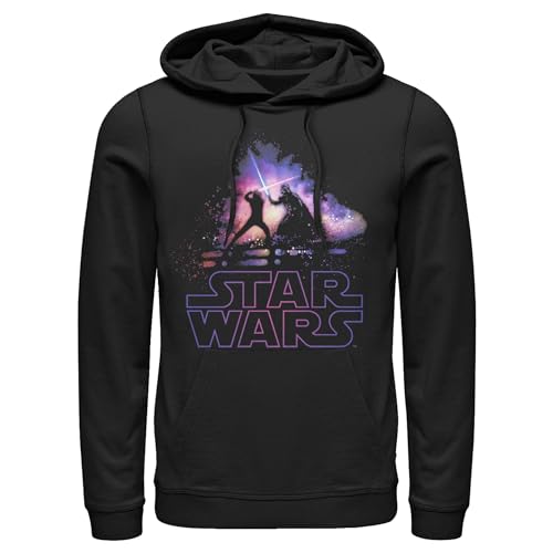 Star Wars Crossing Sabers Mens Pullover Hoodie