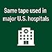 Nexcare Gentle Paper Carded First Aid Tape 1 in x 360 in, From the #1 Leader in U.S. Hospital Tapes