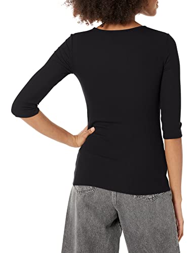 Image of Vince Women's Elbow Sleeve Crew Neck Top