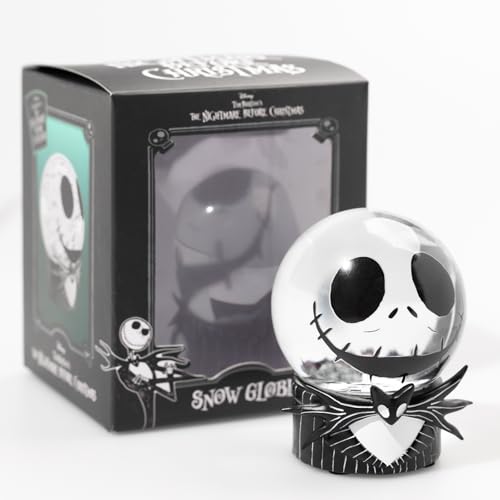 Grupo Erik Snow Globe - Disney The Nightmare Before Christmas Gifts - Snow Globes For Adults & For Children, Jack Skellington Disney Gifts Under 20 Pounds