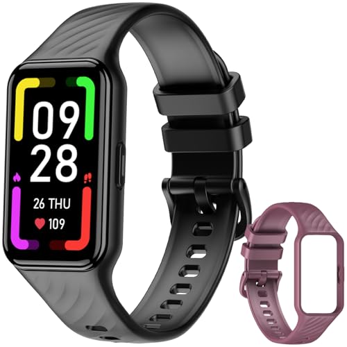 Blackview Smartwatch Herren Damen, Fitnessuhr 1,47\'\' Farbdisplay, Fitness Tracker mit Schrittzähler Schlafmonitor Herzfrequenz, Sportuhr mit 100+ Sportmodi, Smart Watch für Android iOS (2 Armbänder) Blackview Smartwatch Herren Damen, Fitnessuhr 1,47\'\' Farbdisplay, Fitness Tracker mit Schrittzähler Schlafmonitor Herzfrequenz, Sportuhr mit 100+ Sportmodi, Smart Watch für Android iOS (2 Armbänder)