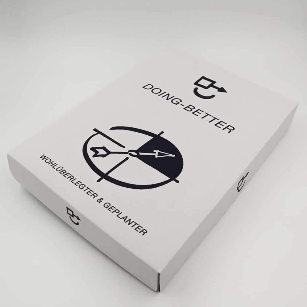 2ease SMan-Templates für 2025 für integriertes, professionelles ToDo-, Zeit- und Selbstmanagement: Doing-better-Selbststeuerungs-Box | smoffen.ch