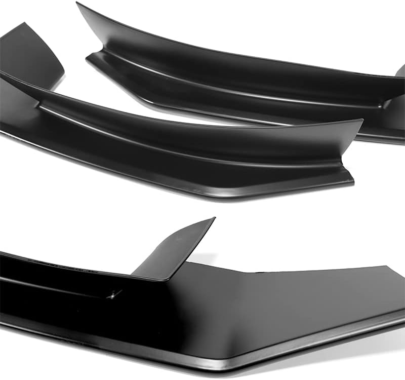 Miniatura 5 de Kit de 3 labio de parachoques delantero compatible con Mazda RX8 RX-8 2004-2008, alerón de protección divisor estilo MS, difusor de aire y barbilla