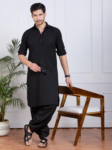 Image of Rajubhai Hargovindas Men's Premium Pathani Kurta