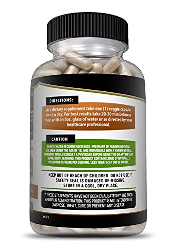 Kaya Naturals KNGCB-30 Green Coffee Bean 30 Count thumb #4