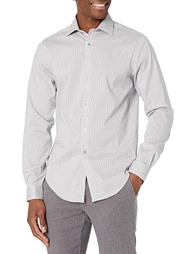Image of Van Heusen Men's Dress Shirt Slim Fit Ultra Wrinkle Free Flex Collar Stretch