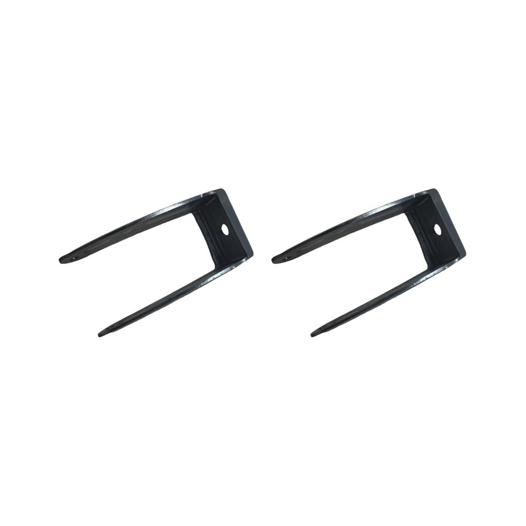 2 set Cart Trolley Fork Foot Accessories Wagons Wheelbarrows Repair Replace, Style 3