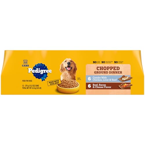 Pedigree Chopped Ground Dinner Wet Dog Food