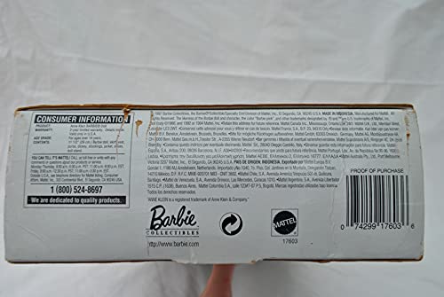 Muñeca Barbie Anne Klein de Mattel miniatura 5