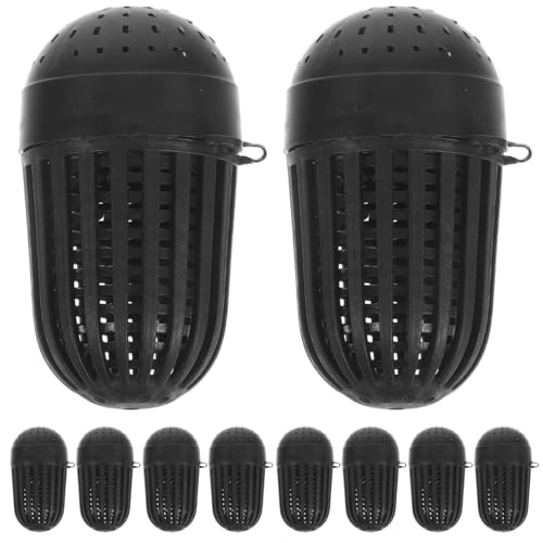 YARNOW 10�Z�b�g �ނ�a�P�[�W ���Ȃ��p�a���� �v���X�`�b�N�� �y�ʃR���p�N�g �t�B�[�_�[�o�X�P�b�g ��ނ�E�A�E�g�h�A�p�G�T�z���_�[ ���A�[�a�g���b�v 5.70×3.30×3.30Cm