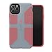 Speck CandyShell Grip iPhone 11 Pro Max Case, Nickel Grey/Warning Orange