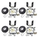 Kit De Réparation De Carburateur pour Suzuki GS 550 (1980 1983) Membrane À Flotteur Et Pièces De Rechange pour La Réfection du Carburateur. Pièces de Reconstruction de Carburateur