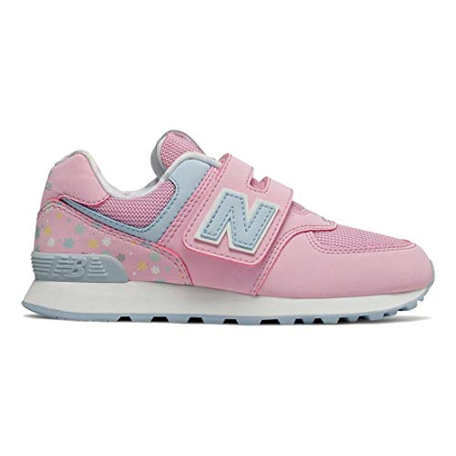 New Balance Kids' 574 V1 Synthetic Hook and Loop Sneaker