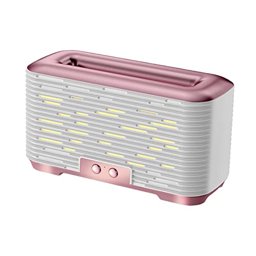 LOOM TREEĀ® Flame Air Humidifier Diffuser Quiet 350Ml Night Light USB for Home Bedroom Pink | Home Improvement | Heating, Cooling & Air | Humidifiers 6 414iPRT9IVL