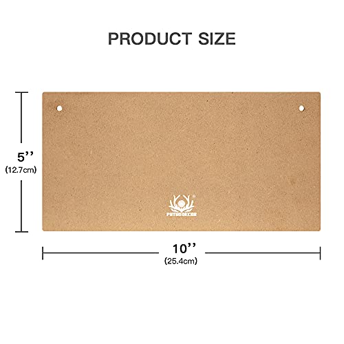 Putuo Decor Blue Pantry Sign, Farmhouse Kitchen Wall Sign for Home, Restaurant, laundry, Coffee Shop, 10x5 Inches Hanging Plaque Sign - Pantry Open 24/7 - Image 3