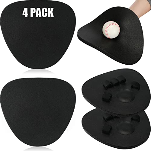Leyndo 4 Pcs Baseball Training Glove Foam Fielding Trainer Infield