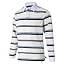 Beige & Sky Blue Striped-long