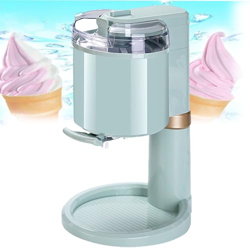 OzcNykt Machine à Glace Italienne EntièRement Automatique, avec Une Capacité De 1 L pour Yaourts Aux Fruits, Sorbets GlacéS, Coupes De Glace Et Boules De...