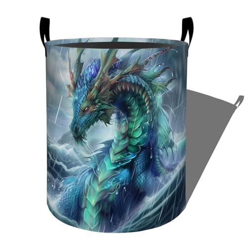 Fierce Dragon in Stormy Wavesh[oXPbgAnhtA19.7C`x15.7C`̈ߗސ܂肽ݎh[oXPbgI[KiCU[ /ۈ牀/Q/oX[̑ q̂̎[