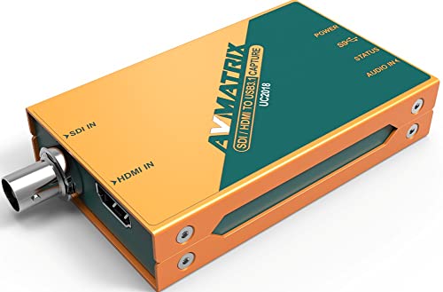 Amazon.co.jp: AVMatrix UC2018 ゲーム SDI/HDMI to USB3.1 Gen1