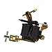 BAMTTOO Coil Tattoo Machine Gun 10 Wraps Alloy Tattoo Coils Machine Liner Shader Guns for Tattoo Artists Beginners (Gold)