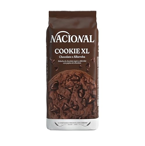 Nacional Desde 1849 Cookies Xl Algarroba 80 G, Chocolate Negro