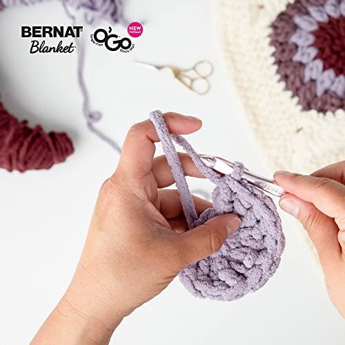 Bernat Blanket O'Go Fired Clay Yarn - 2 Pack of 300g/10.5oz - Polyester - 6 Super Bulky - 220 Yards - Knitting/Crochet - Image 4