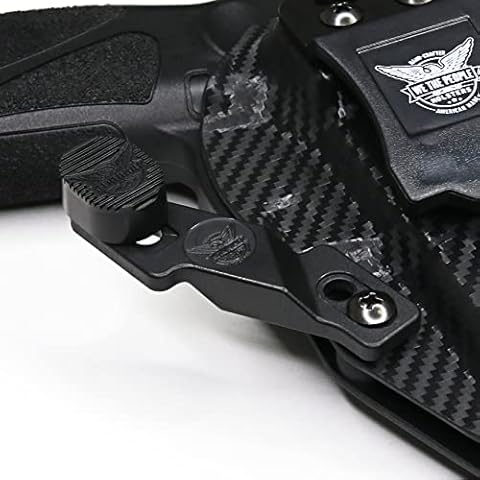 We The People Holsters - Modwing Holster Claw Kit - Left & Right Hand Light Concealment Wing for IWB Holsters - Kydex Holster Claw with Hardware Kit - Adjustable Depth & Angle Cover