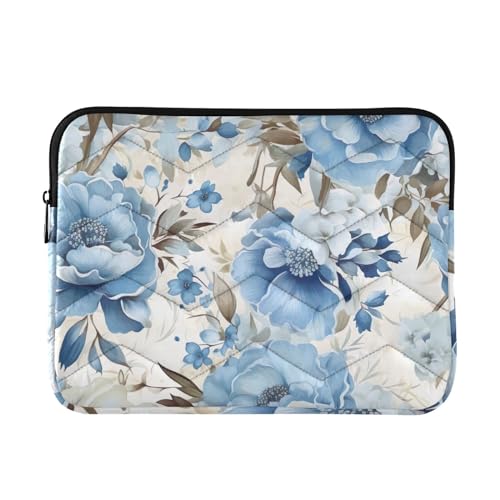 Funda para portátil 13-14 pulgadas con diseño floral colorido miniatura 1