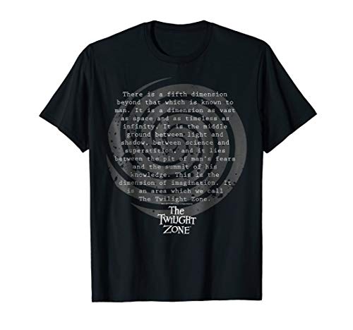 Twilight Zone Opening Narration Quote Graphic T-Shirt