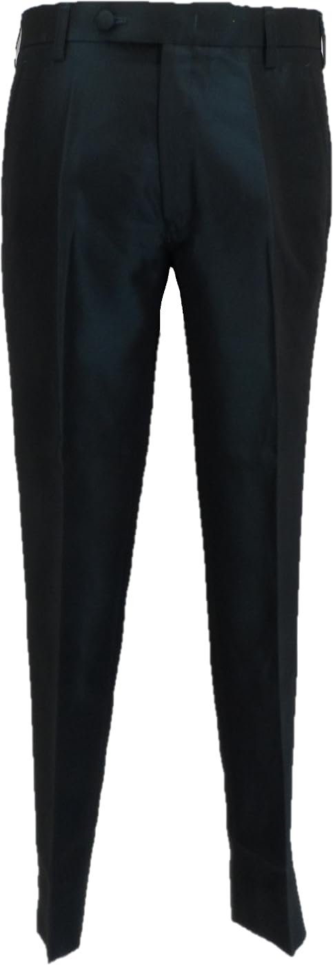 Mazeys Men's Green Trousers Tonic Retro Mod Suits (Uk, Numeric, 40, Regular, Regular, )