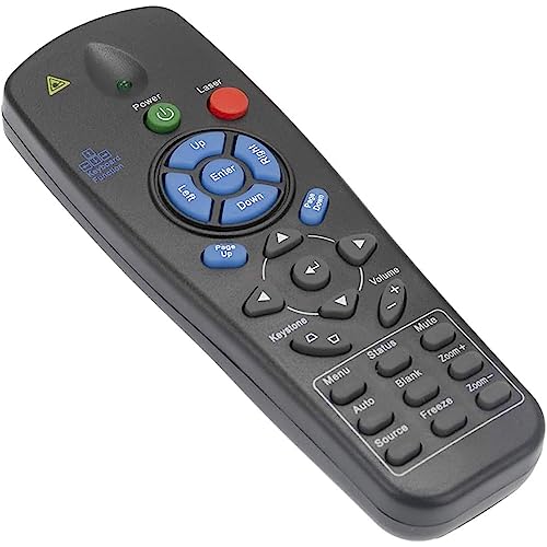 ALLIMITY Replace Remote Control fit for Vivitek Projector D803W D803W-3D D805W D5000 D5180HD D5280U D5500 D6010 D6500 D6510 D725MX D732MX D735VX D740MX D751ST D755WT D835 D850 D851 D859 - Image 3