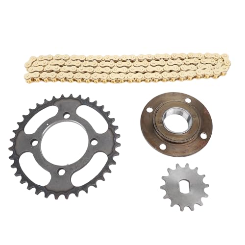 420 Chain Sprockets Set 96 Links Chain ID 12x17mm 14T Front Sprocket 36T Rear Sprocket Toothless Flywheel Kit