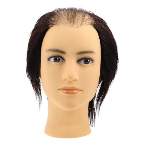 Tête de mannequin homme pour écoles de coiffure et apprentis barbiers