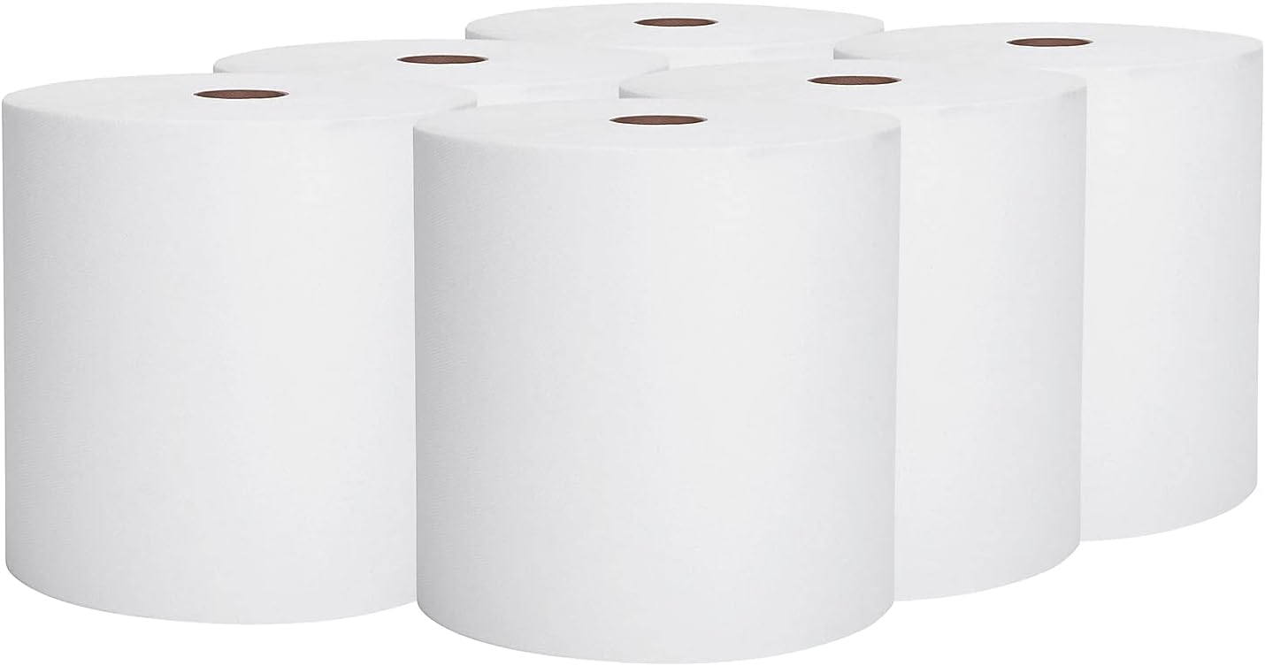 Scott Hard Roll Paper Towels, 8-Inch x950-Ft, 6/CT, White