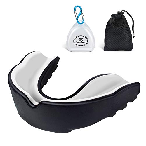GeekSport Football Mouth Guard Sports, Mouthguard for UFC, Boxing, Lacrosse, Ice Hockey, etc