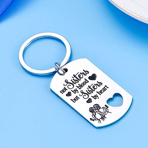 Malyunin CL0325 Best Friend Keychain Not Sisters thumb #3