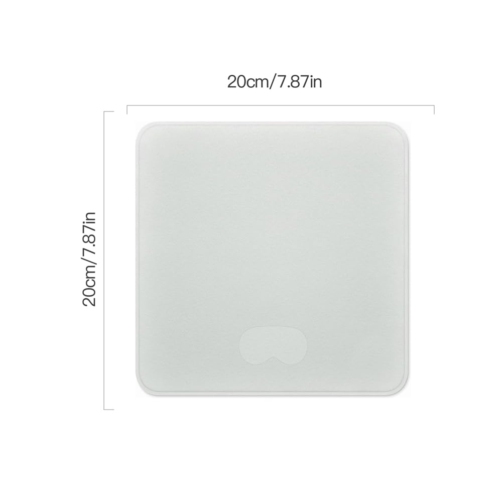 TUCANA Miękka ściereczka do polerowania Apple Display ze szkłem o nano-teksturze, kompatybilna z Apple Vision Pro, iPhone'ami, iPadami i MacBookami